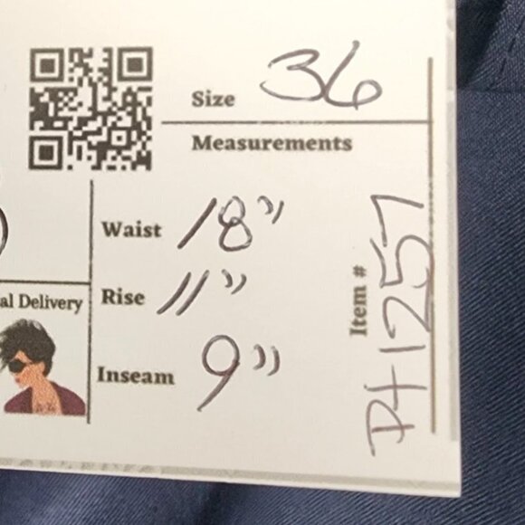 Izod Golf Blue Shorts Size 36 - Picture 8 of 8